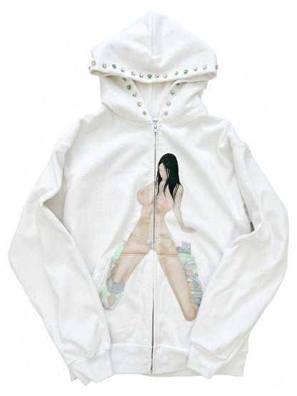 Kate Ahn Painting Jewel Hoodie