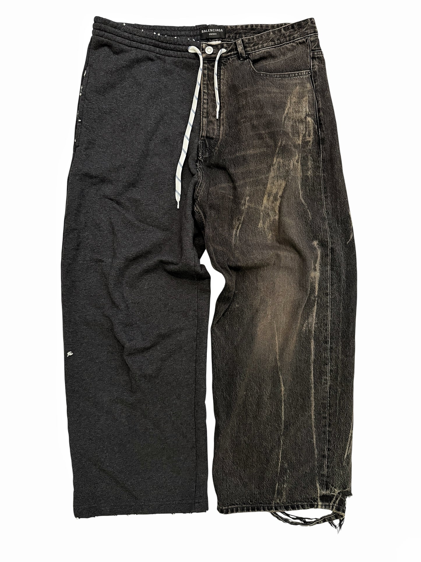 2024 50/50 Hybrid Baggy Denim Sweatpants