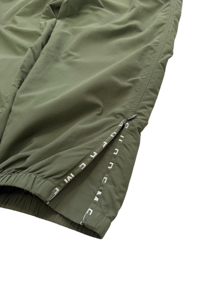 2023 Warmup Logo Zip Pants Olive
