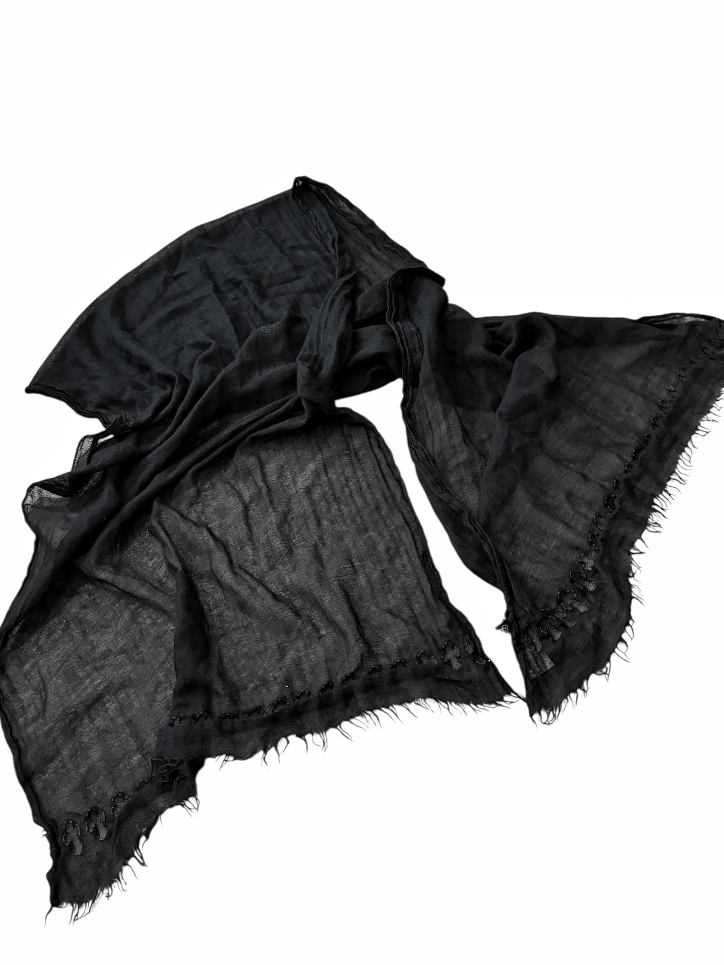 44 Cross Cashmere Silk Sheer Scarf