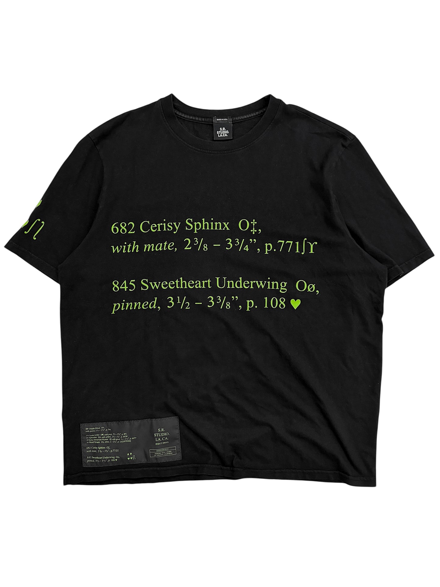 Insect Index Limited Shirt