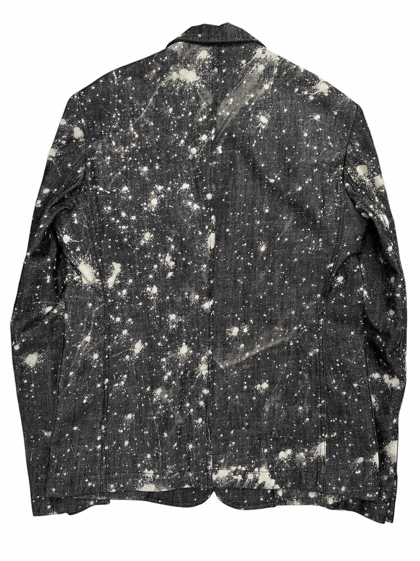 x Sterling Ruby Bleach Denim Blazer