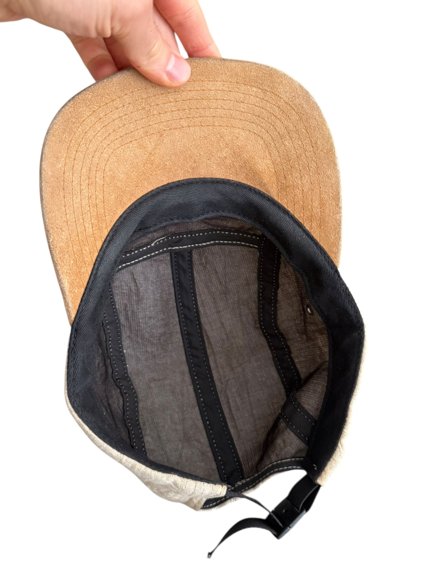 Sand Safari Linen Suede Hat