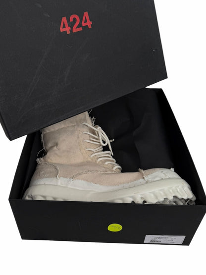 Miner Steel Toe Boot Canvas