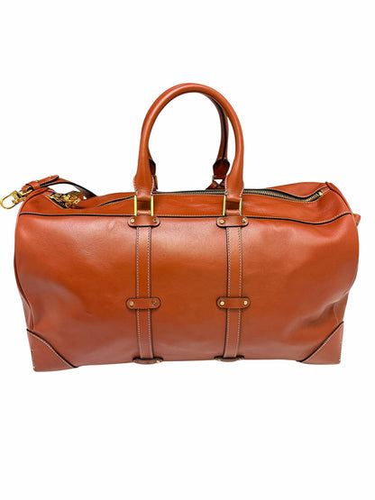Veg Tanned Italian Leather Duffle Bag