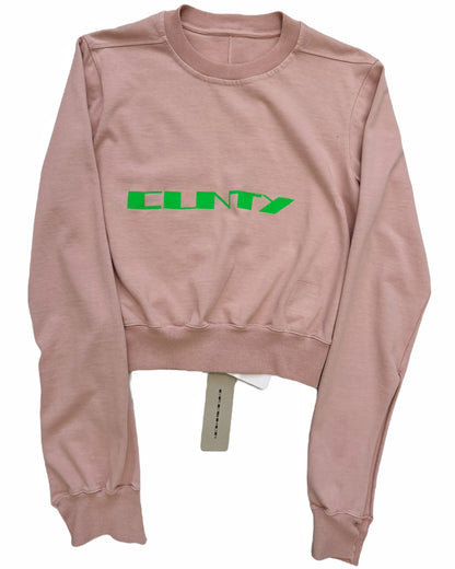 Cunty Split Sleeve Crewneck