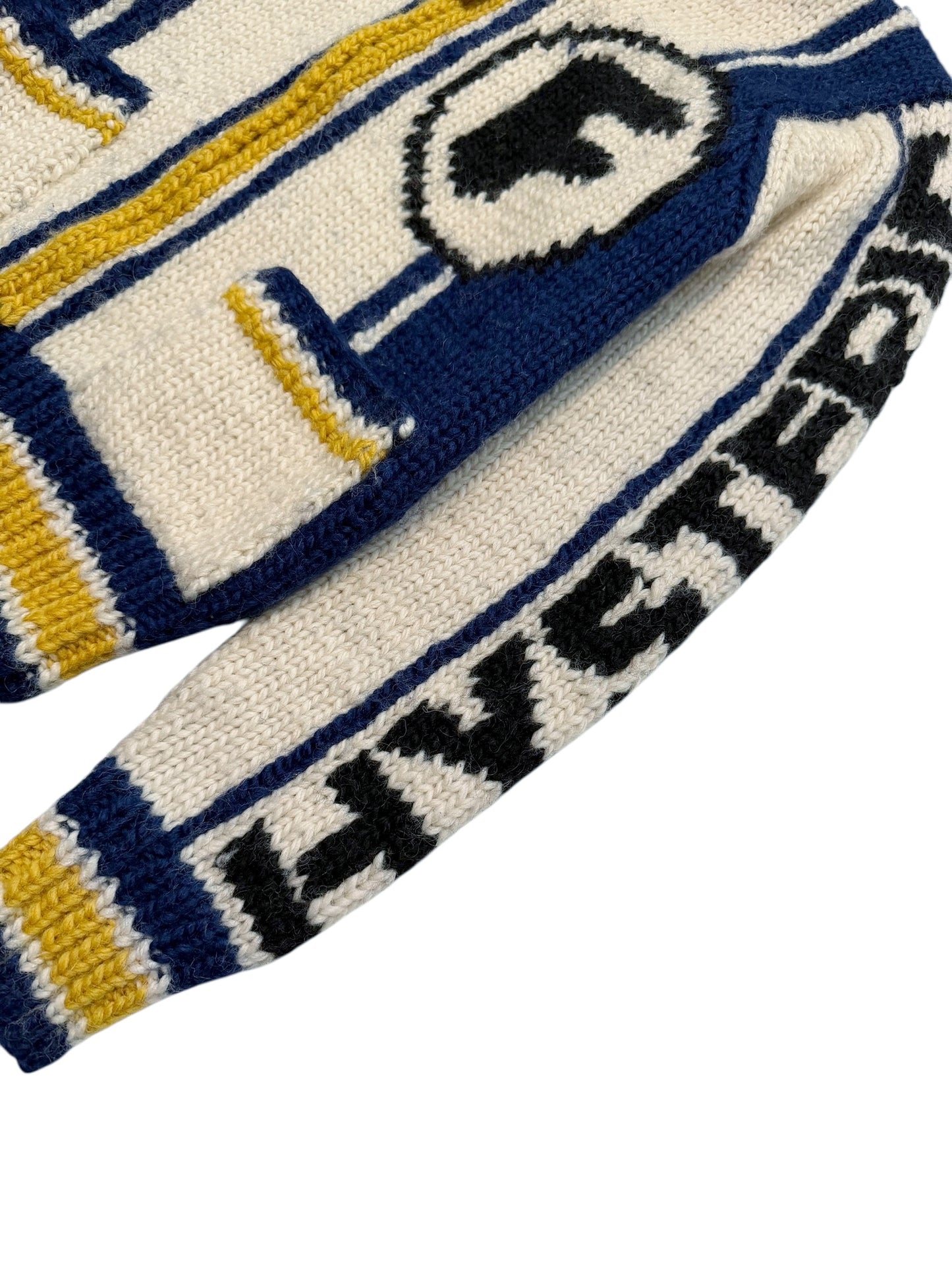 1990’s F*ck It Cowichan Cardigan