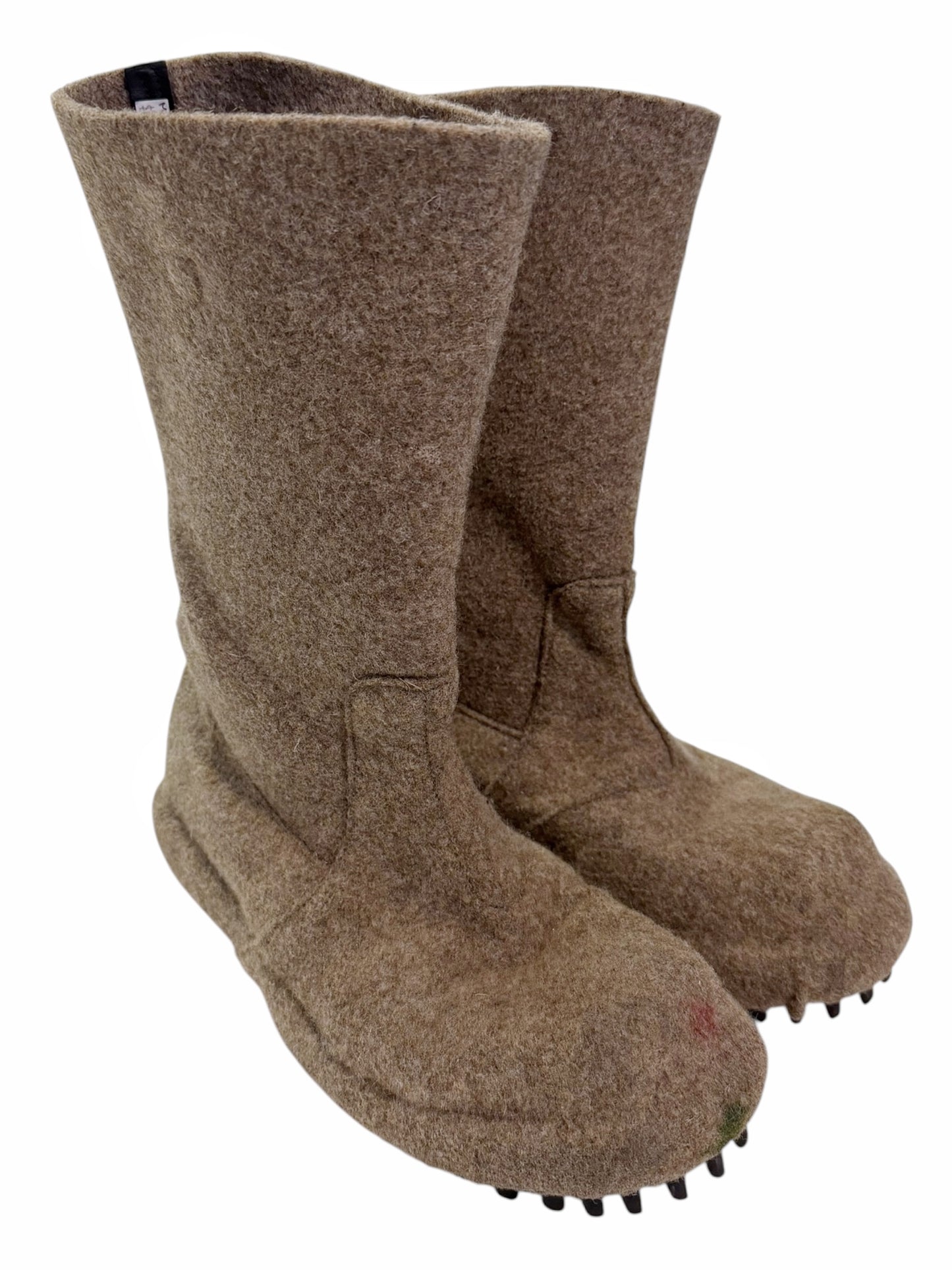 Butcher Tan Felted Boot
