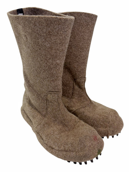 Butcher Tan Felted Boot