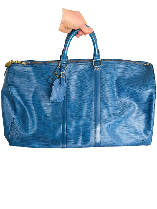 Epi Leather Keepall Duffle 55