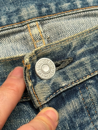 OG 1960’s Big E Selvedge Hidden Rivet 501 Denim