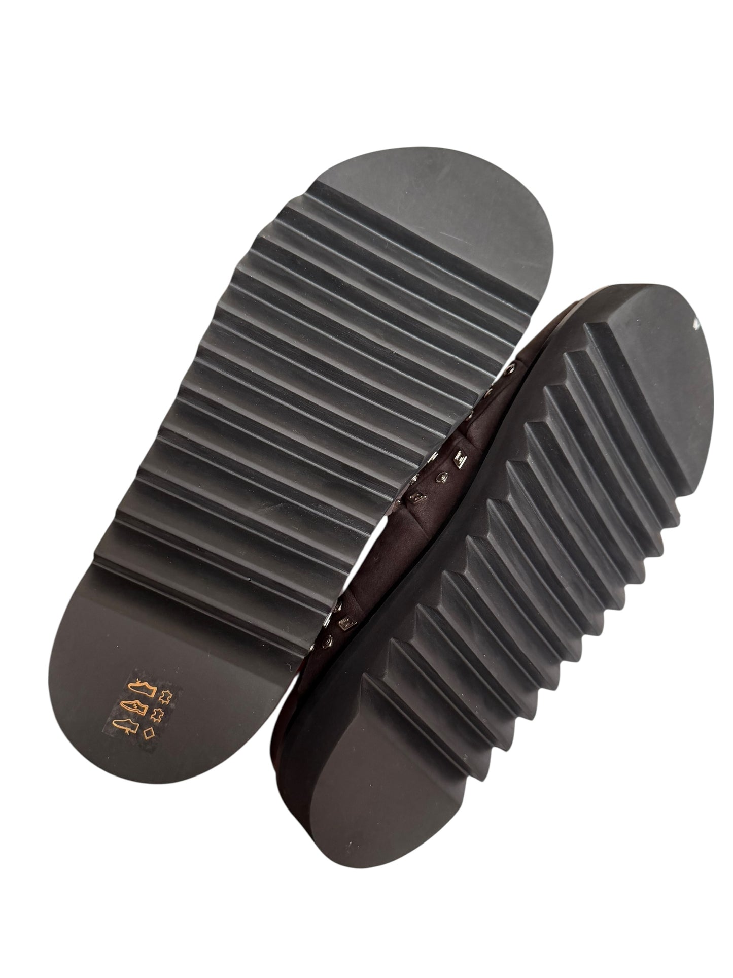 Metal Embellished Padded Mule