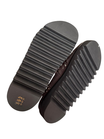 Metal Embellished Padded Mule