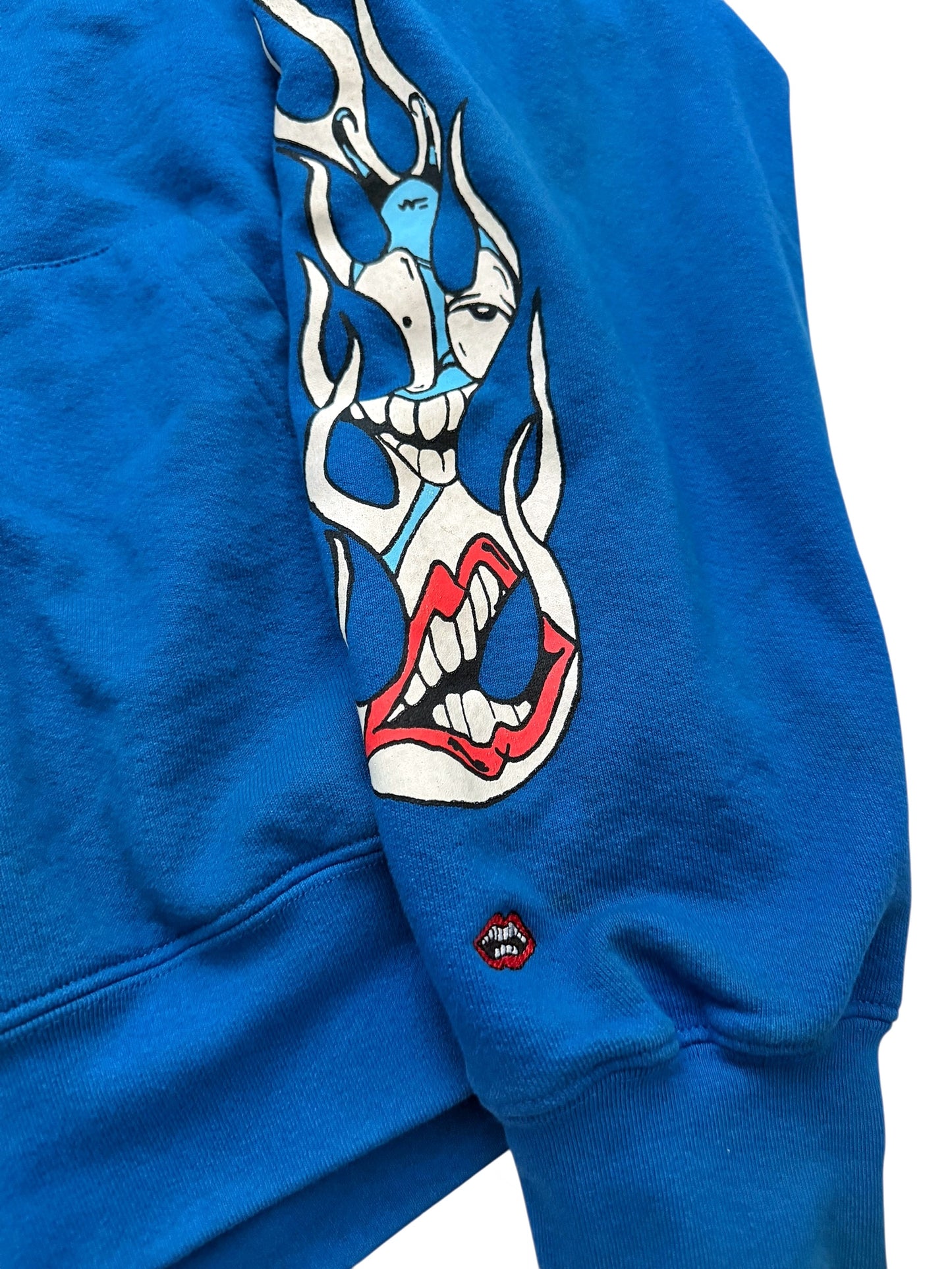 Matty Boy Space Flame Blue Hoodie