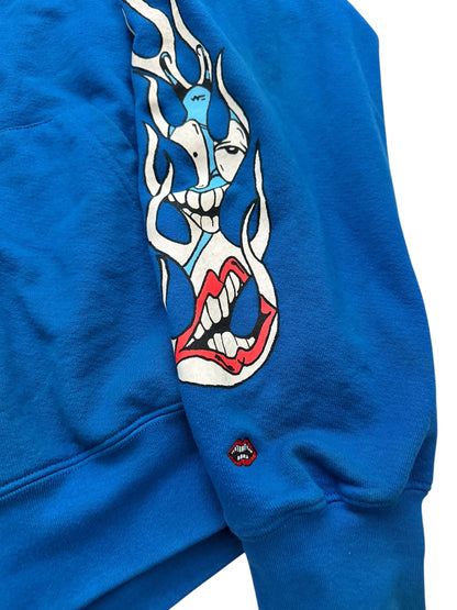 Matty Boy Space Flame Blue Hoodie