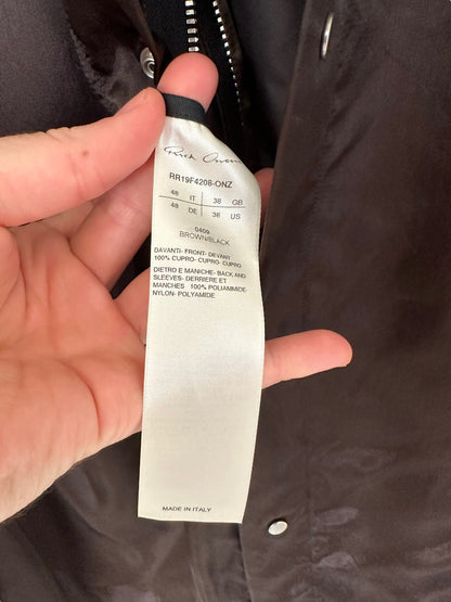 Cupro Brown Larry Shirt