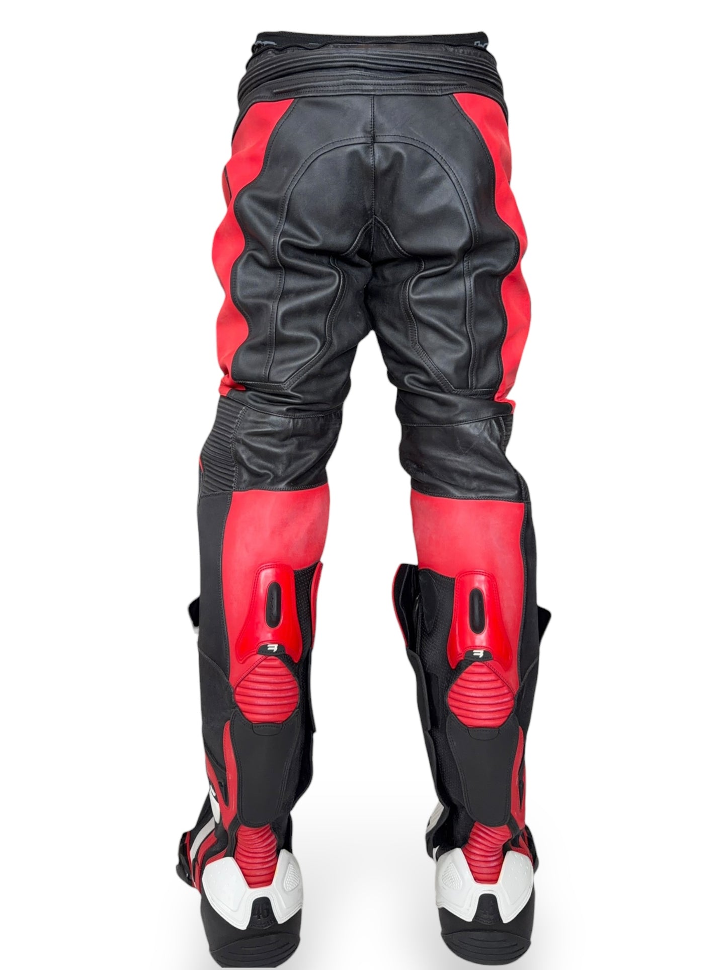 Leather Moto Pantashoe Boot Pants