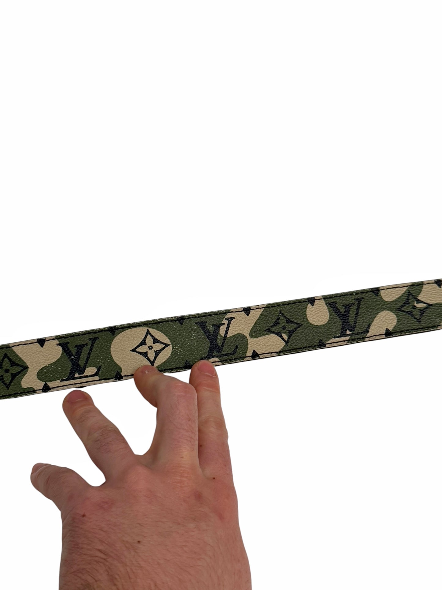 2007 Monogramouflage Monogram Camo Belt