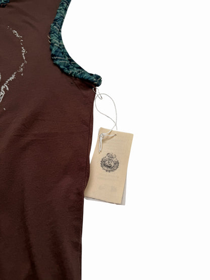 Jaws James Bond Layered Distressed Tank Tee