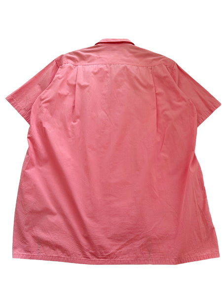 Pink Chambray Oversized Shirt