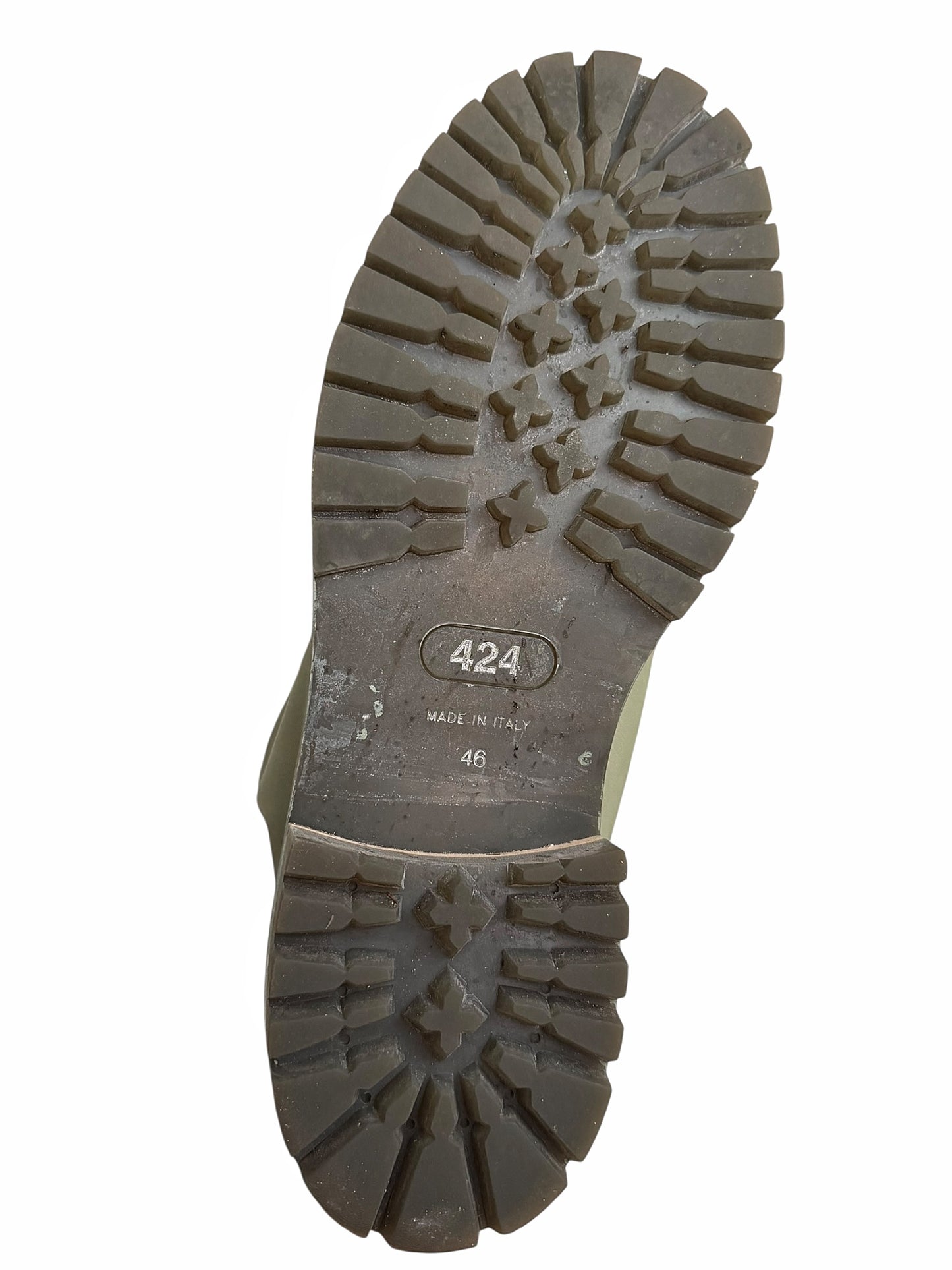 Military Nylon Green Marathon Boots