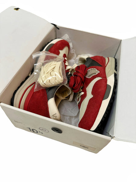 Red Roland Jogger Suede