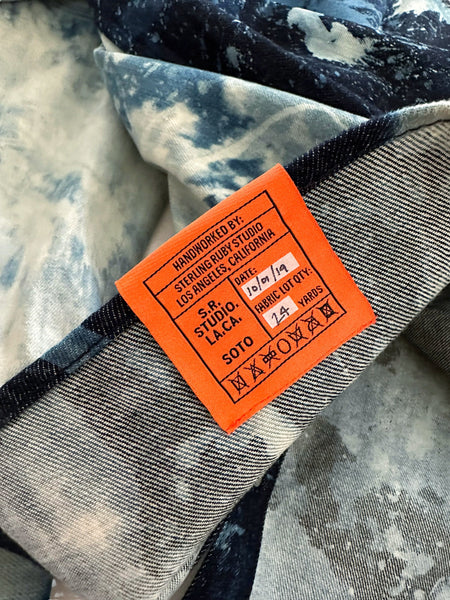 2019 SOTO Indigo Bleach Denim Workshirt