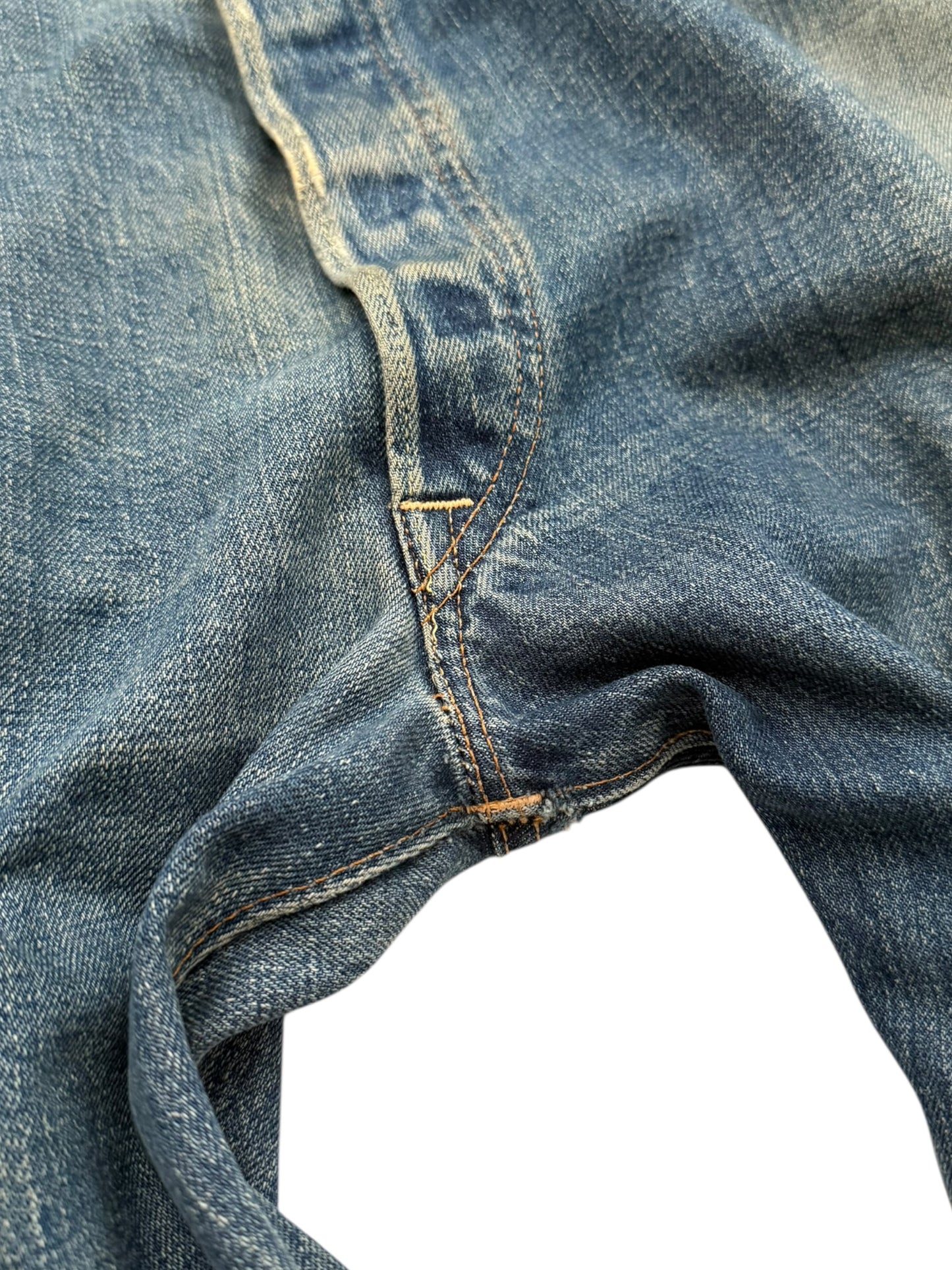 OG 1960’s Big E Selvedge Hidden Rivet 501 Denim