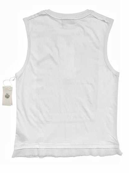 Green Graphic Bob Marley Layered Thermal Tank Tee