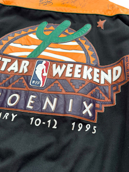 1995 NBA All Star Weekend Phoenix Signed Jacket