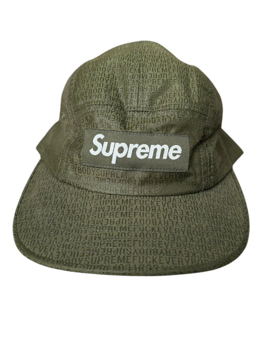 Fuck Everybody Jacquard Camp Cap