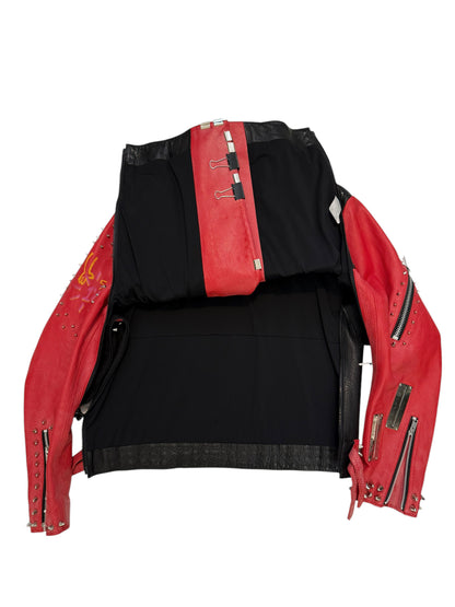 1/1 2018 Hand Customized Leather Punk Hope x Dream Future Jacket