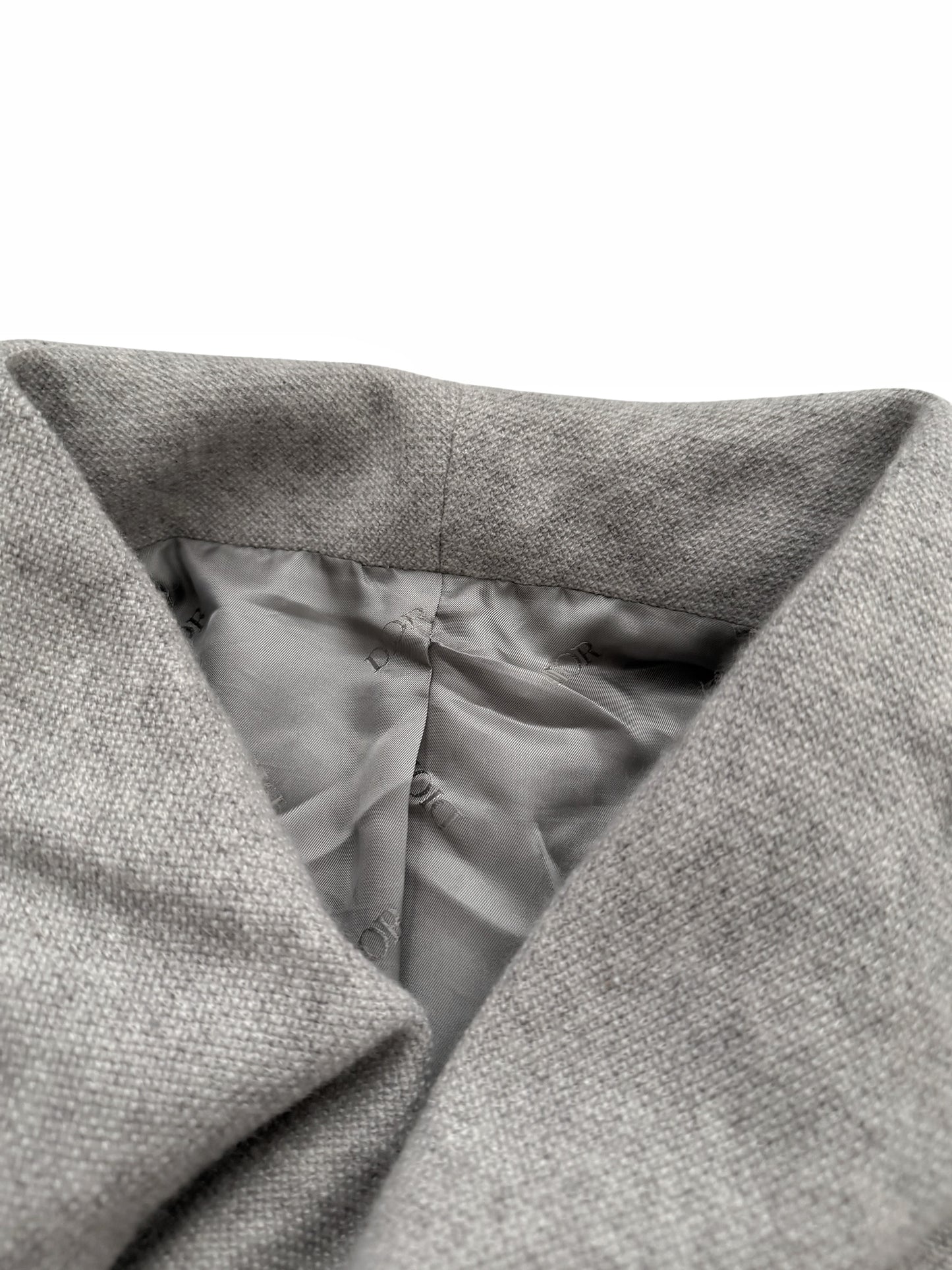 Cashmere Ruche Collar Jacket