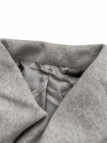Cashmere Ruche Collar Jacket