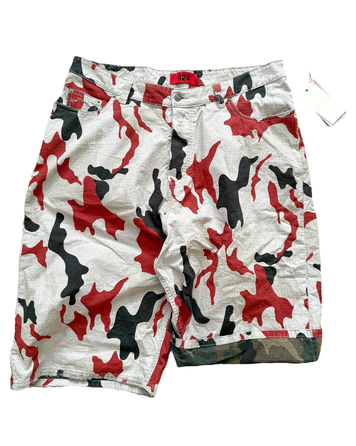 Big Daddy Ripstop Double Face Camo Shorts