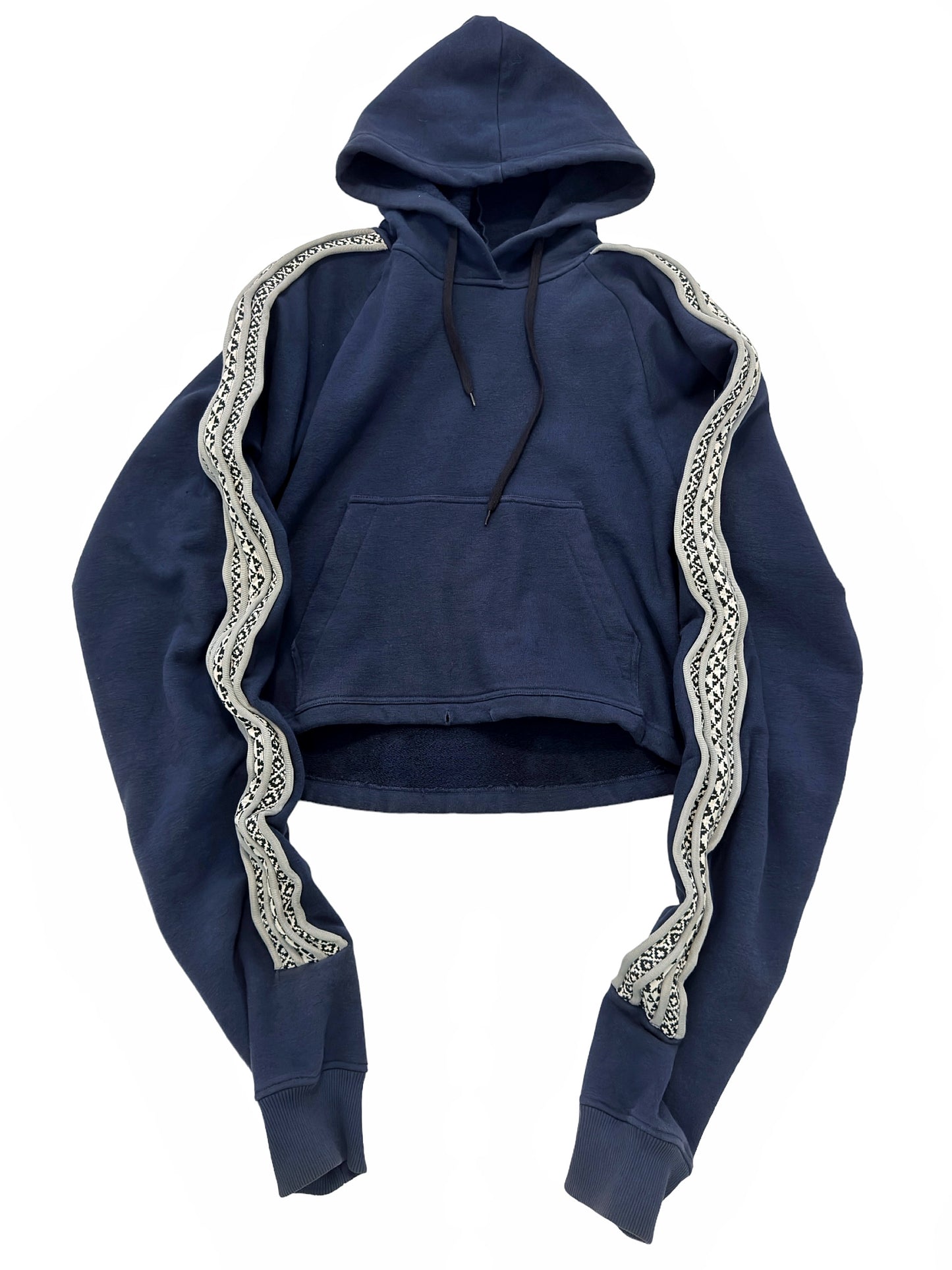 2017 Wire Frame Arm Crop Hoodie