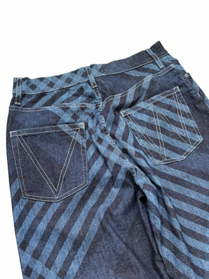 Ray 5 Pocket Pattern Jeans