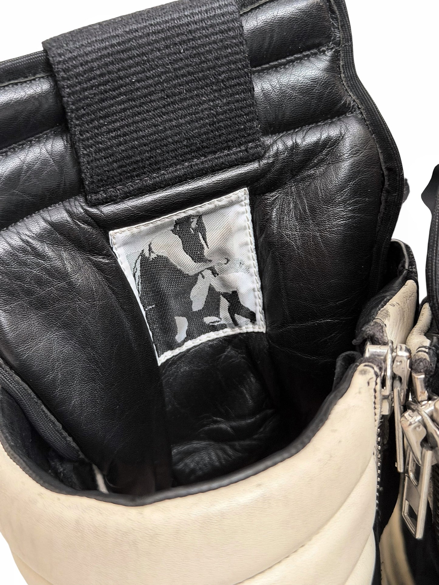 Blistered Suede Leather Geobasket