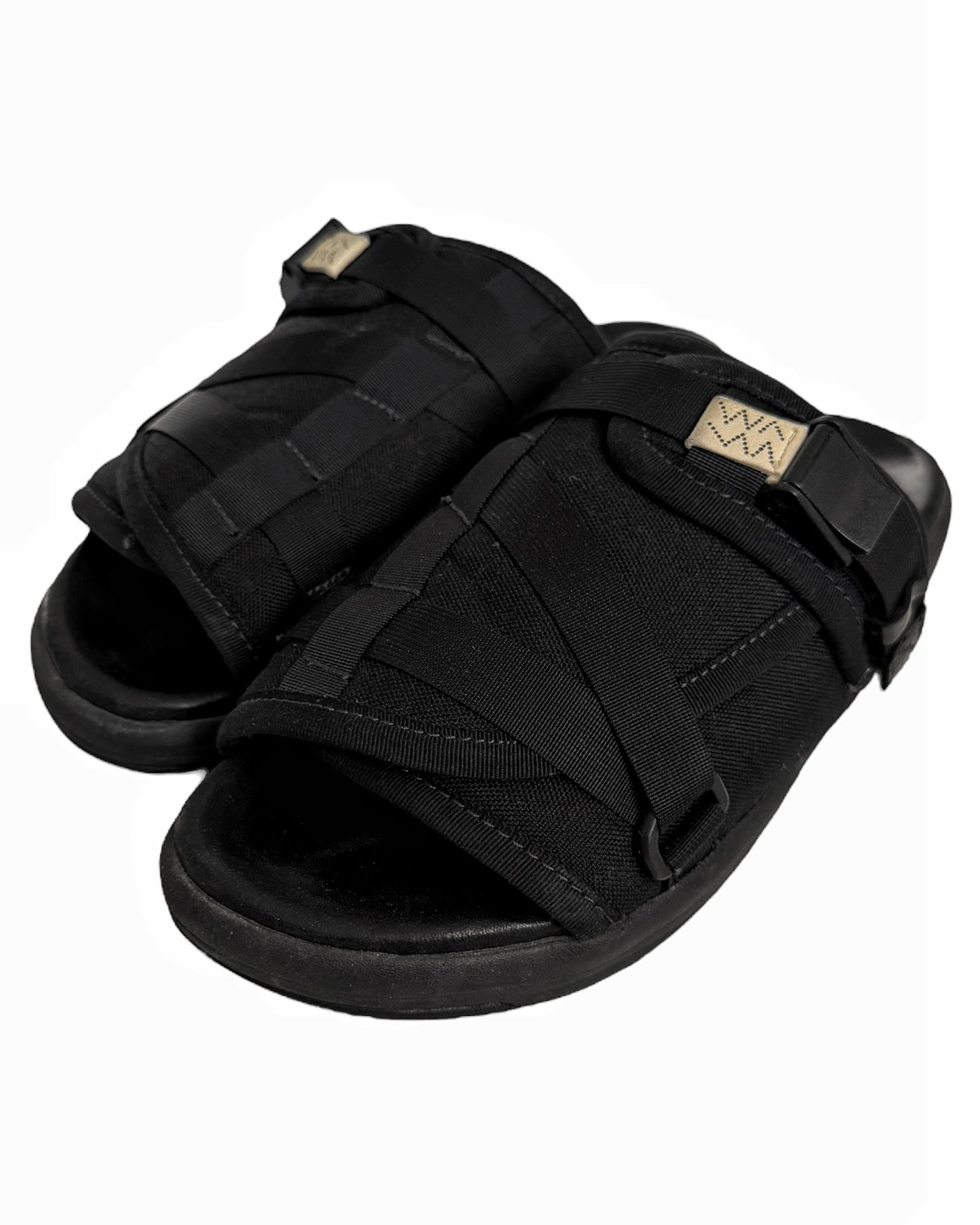 XL All Black Christo Slides