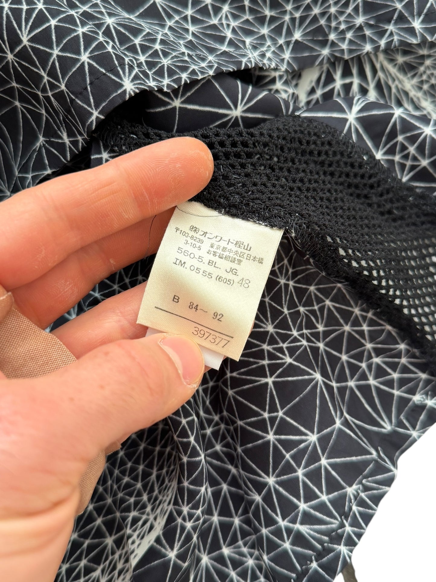 2001 Constellation Face Zip Shirt