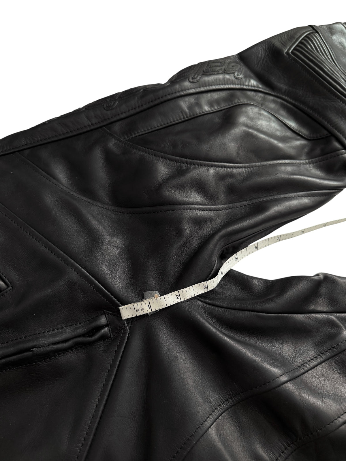 2024 Raw Waist Biker Moto Leather Pants
