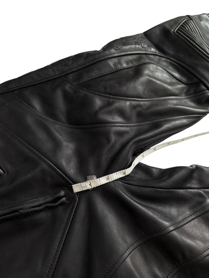 2024 Raw Waist Biker Moto Leather Pants