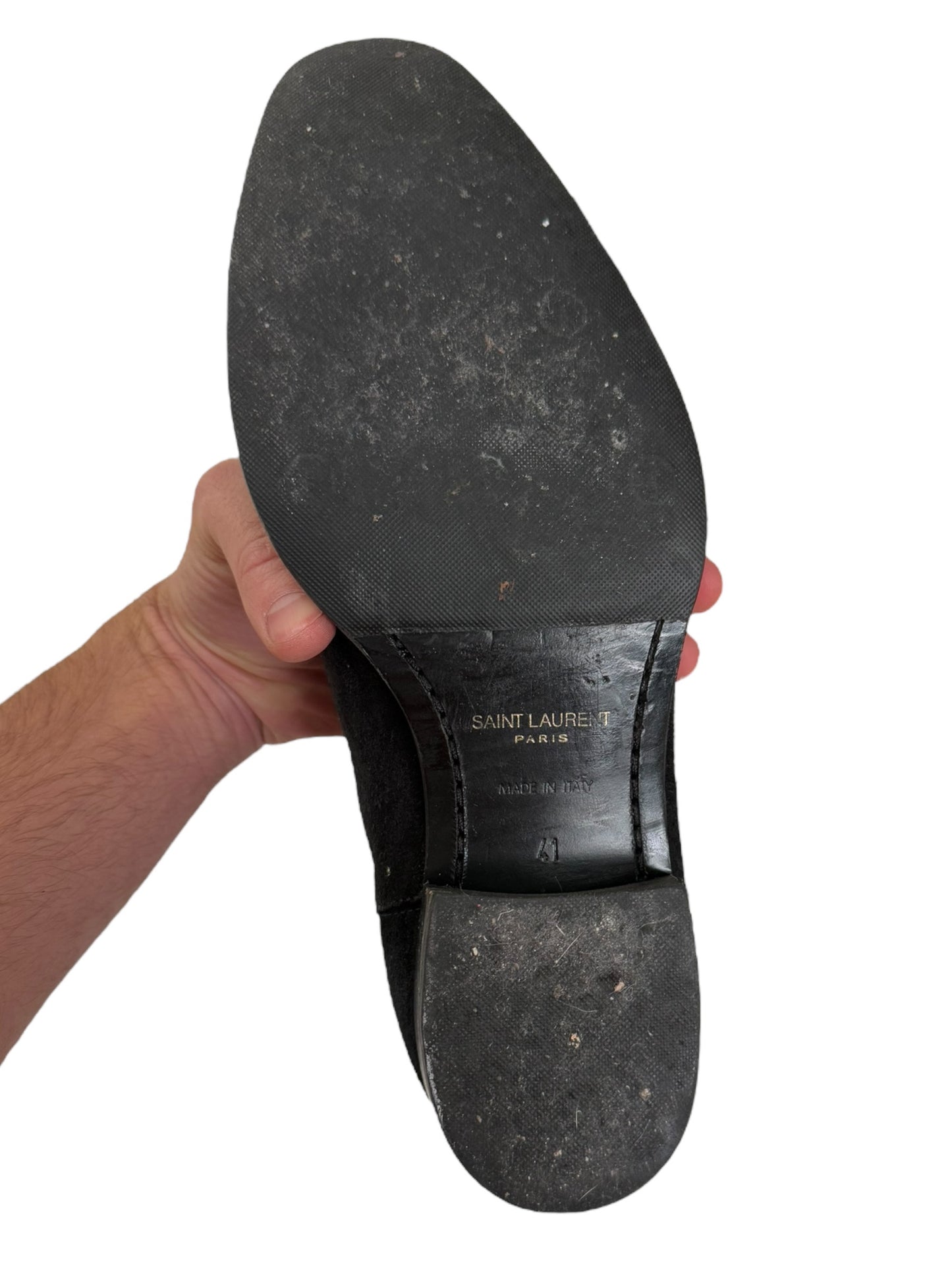 Wyatt Chelsea Suede Black Boot