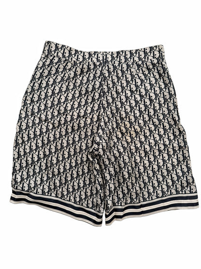Monogram Trotter Silk Shorts