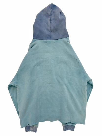 Destructo Faded Distressed Slit Hoodie