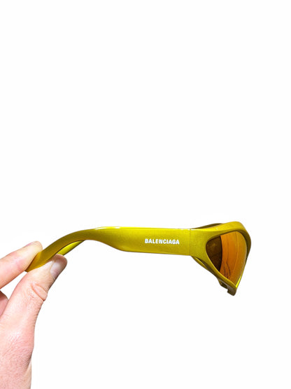 Fennec Oval XL Yellow Sunglasses