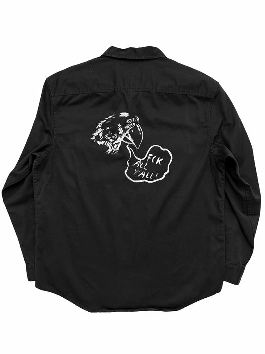 Raymond Pettibon Fuck All Yall Work Shirt