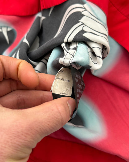 2018 Sample Viscose Flame Hawaiian Camp Shirt