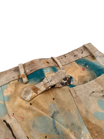 One of One Dropcloth Paint Stained Trouser