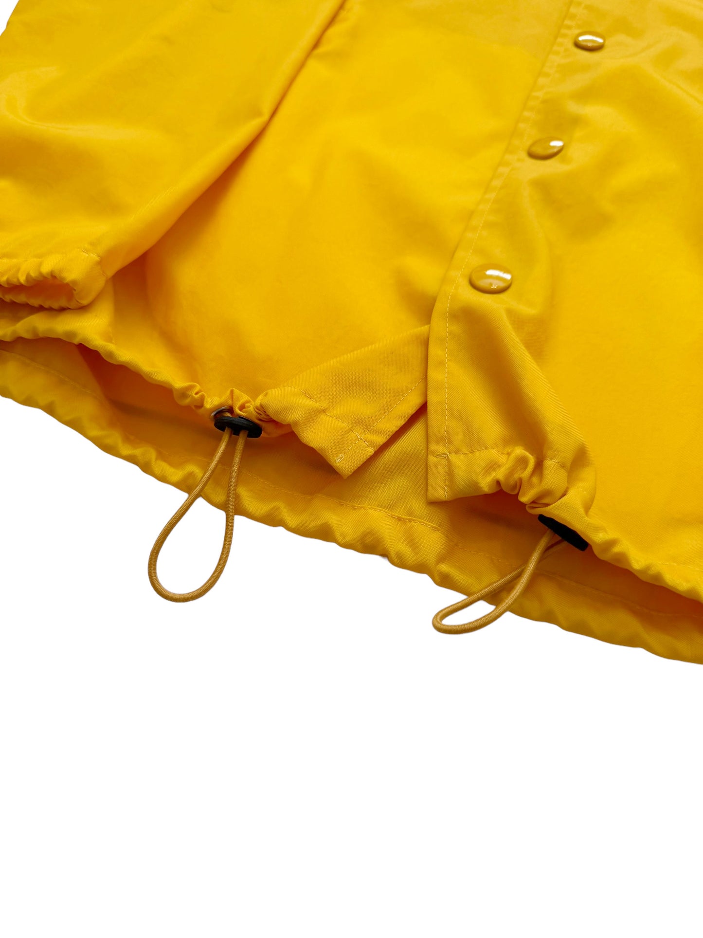 Yellow Polyamide Coach Jacket